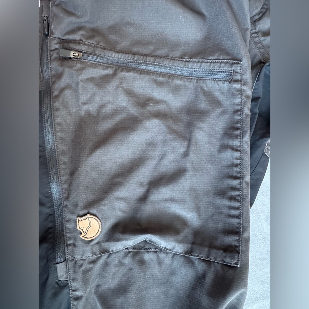 Fjallraven Vidda Pro Ventilated Trousers Men 38 black gray wind water resistant - Picture 9 of 14